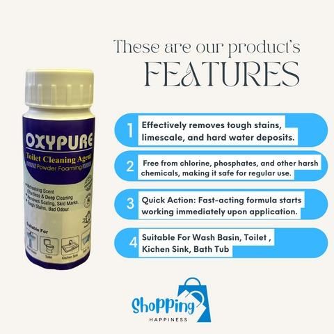 GharNeeds Toilet Cleaning Agent Powder 100 gm (Pack of 2)